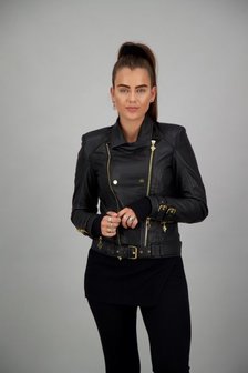 Reinders leather jacket Dames Gold
