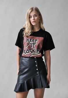 Harper &amp; Yve Leren Rok Kaya 