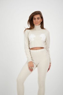 Reinders crop top turtleneck headlogo&#039;s
