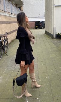 Reinders Josephine ruffle dress