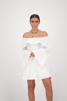 Reinders Josephine ruffle dress