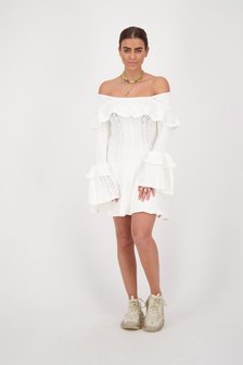 Reinders Josephine ruffle dress