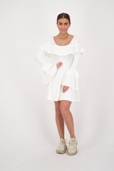Reinders Josephine ruffle dress