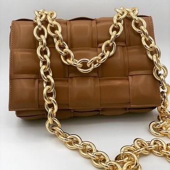&#039;Bottega&#039; Bag - Camel