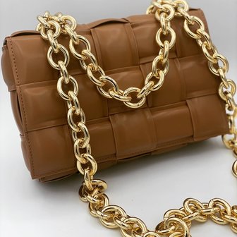 &#039;Bottega&#039; Bag - Camel