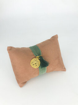 Z&auml;g - Armband - CoinBracelet Green