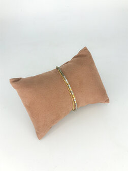 Z&auml;g - Armband - DubbleBracelet Gold/Brown