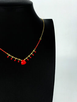 Z&auml;g - ketting - RedStone