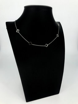 Z&auml;g - ketting -  SilverFlowers