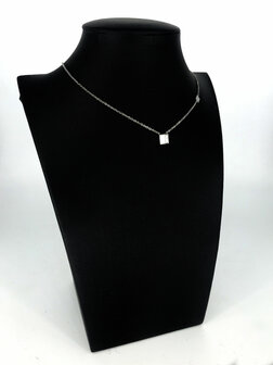 Z&auml;g - ketting -  SilverSquare