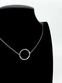 Z&auml;g - ketting -  SilverCircle