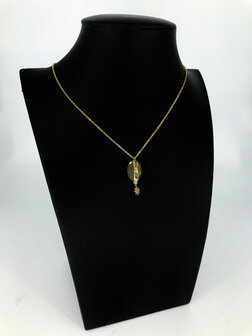 Z&auml;g - ketting - GreenStone GoldStar