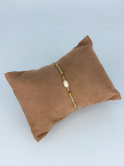 Z&auml;g - armband - Small WhiteStone