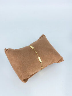 Z&auml;g - Armband - Golden Bars