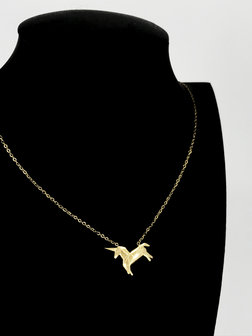 Z&auml;g - ketting - Pink Unicorn