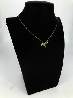 Z&auml;g - ketting - Golden Unicorn