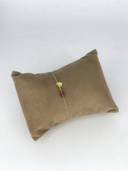 Z&auml;g - Armband - Golden PinkHeart