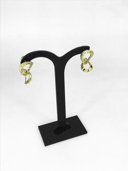 Z&auml;g - oorbellen - Dubble Ring Golden
