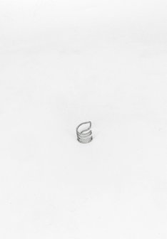 EarCuff - Silveren Fourfould
