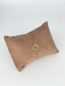 Z&auml;g - Armband - Golden circle