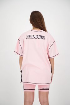 Reinders Harley t-shirt oversized - Pink