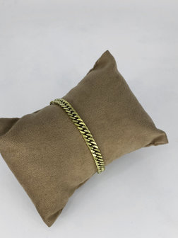 Z&auml;g - Armband - Golden Link Bracelet