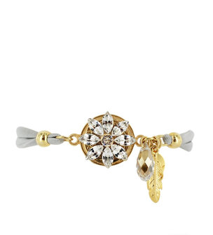 Bracelet Flower Crystal