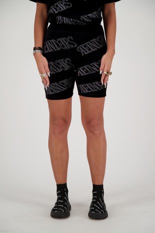 Reinders biker short velvet all over print