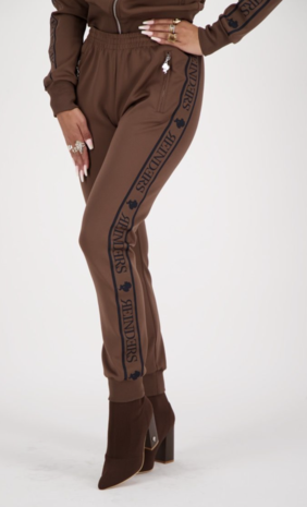 Reinders Tracking Pants Stretch - Brown