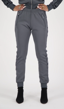 Reinders Tracking Pants Stretch - Grey