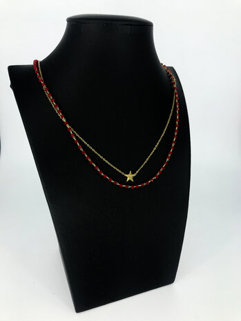 Zäg - ketting - DubbleGold 