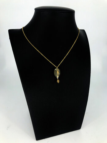 Zäg - ketting - GreenStone GoldStar