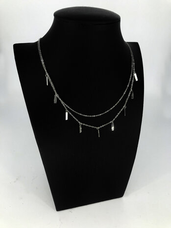Zäg - ketting - Dubble SilverBars